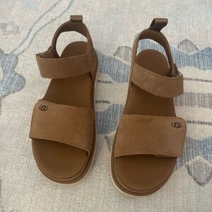 NWT UGG Suede Double-Strap Sandals